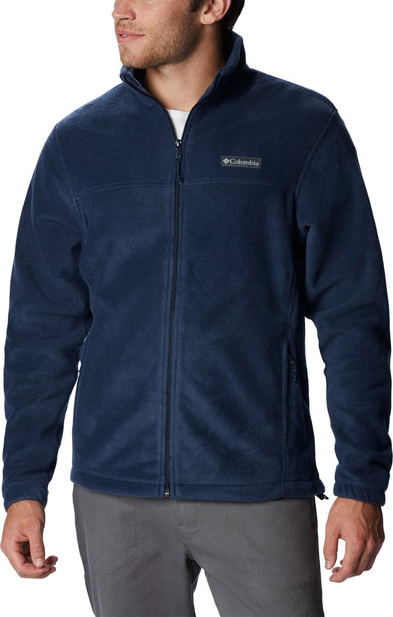 Columbia steens mountain™ full zip 2.0 fleece jas heren - fleece vest met volledige ritssluiting - maat xl - blauw