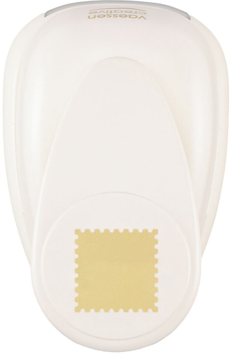 Vaessen creative pons - figuurpons - postzegel - 3,8 x 3,8 cm