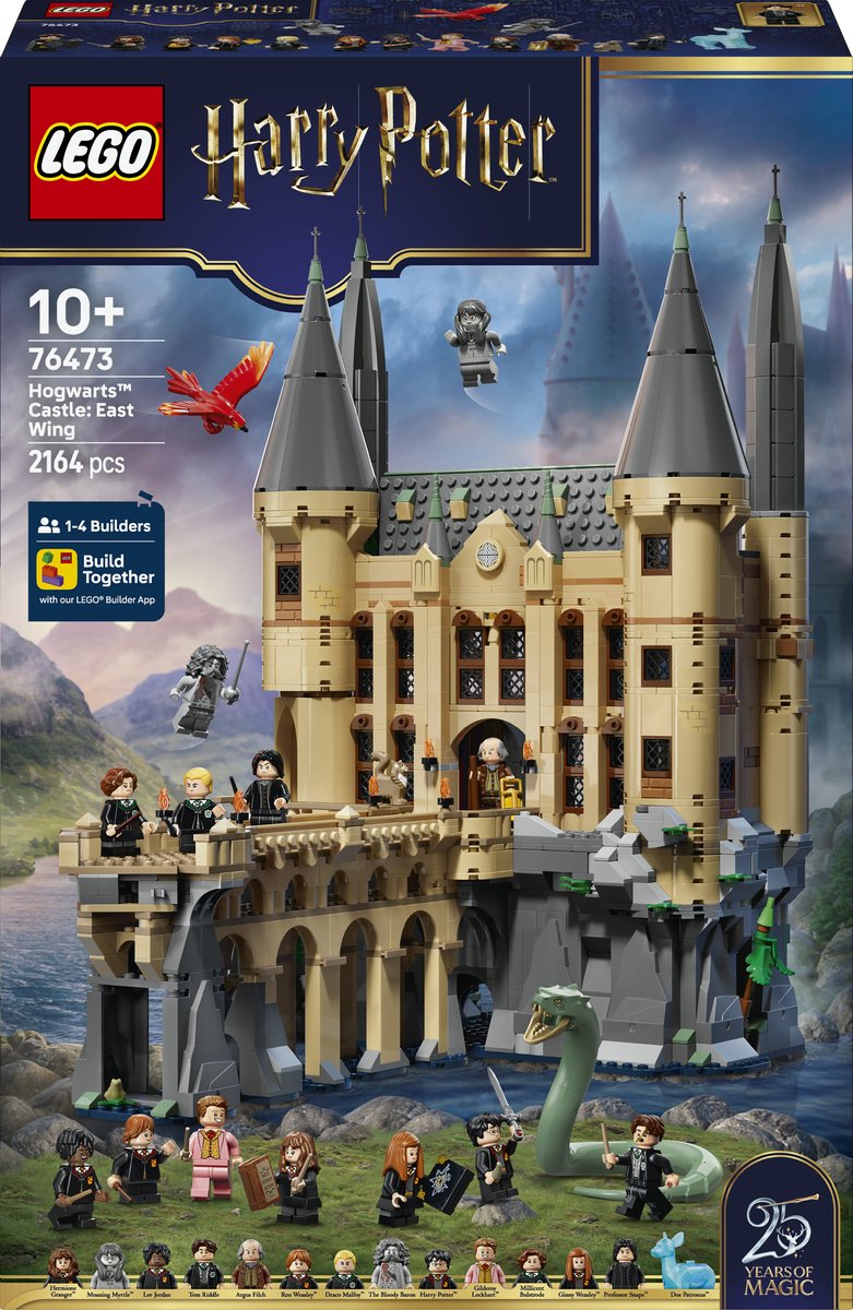 Lego harry potter kasteel zweinstein: oostvleugel speelgoed voor kinderen 76473