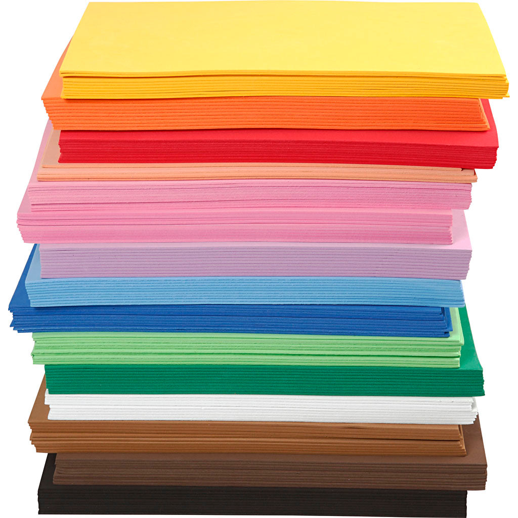 Creativ company http: www.cchobby.nl foam-vellen-a4-vel-210x297-mm-dikte-2-mm-15x10-vel-1-doos