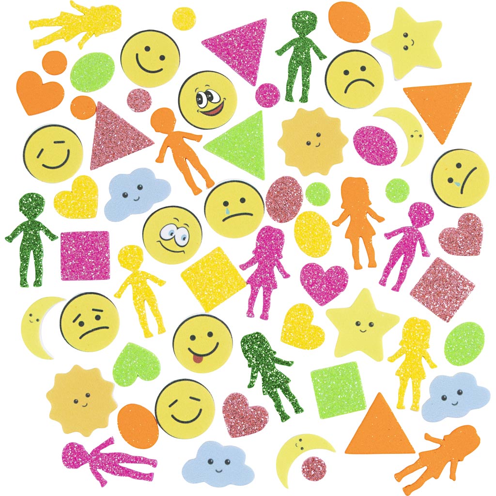 Http: www.cchobby.nl foam-stickers-geometrie-mensen-weer-smileys-zelfklevend-afm-10-40-mm-kleurrijk-175-stuk-1-doos