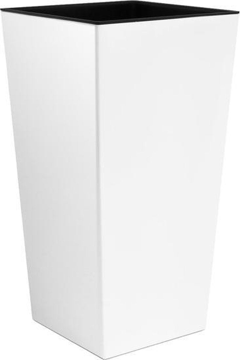 Prosperplast bloempot urbi vierkant durs125-s449 - wit