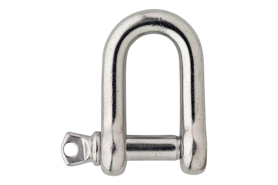 D-sluiting 8x8x16 rvs