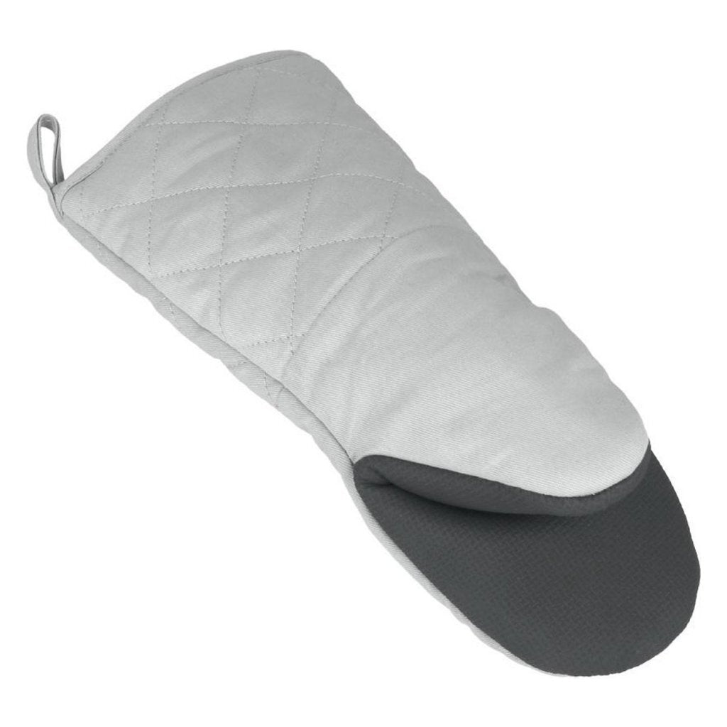 Metaltex ovenwant met antislip grip 30 cm grijs