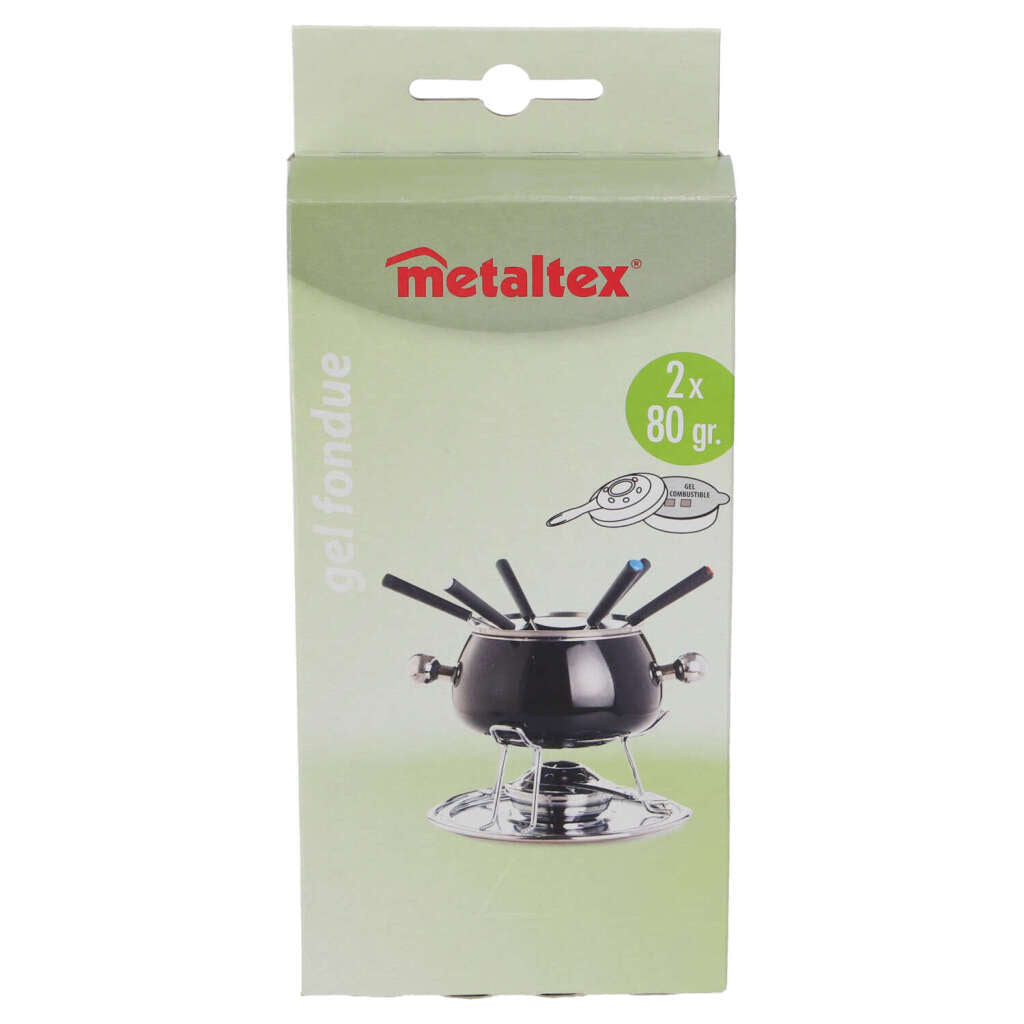 Metaltex fondue brandgel 2 stuks