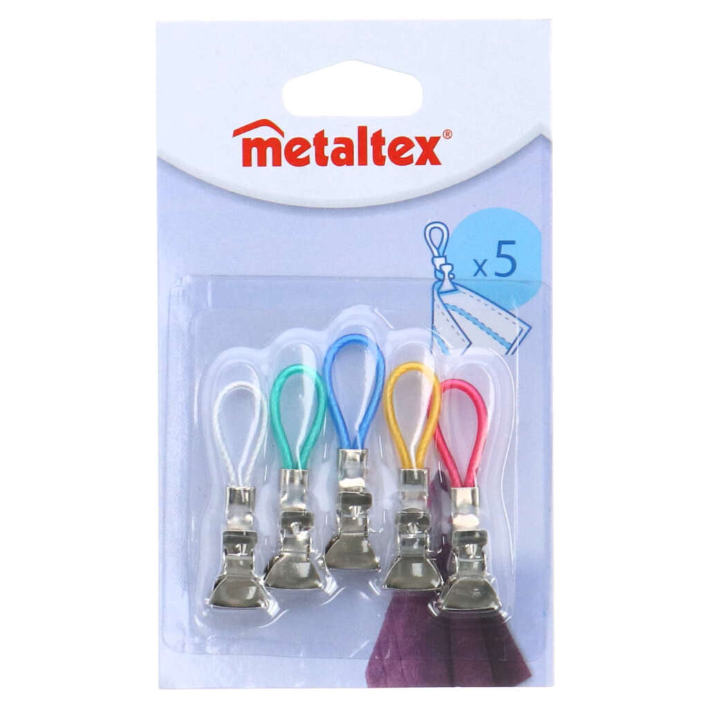 Metaltex keukenhaakjes handdoeken 5 stuks