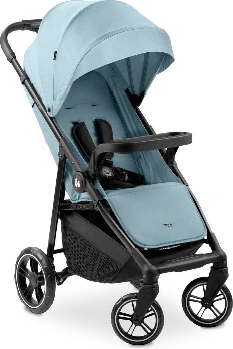 Hauck shop n care - buggy - bijzonder wendbaar - opvouwbaar met één hand - dusty blue