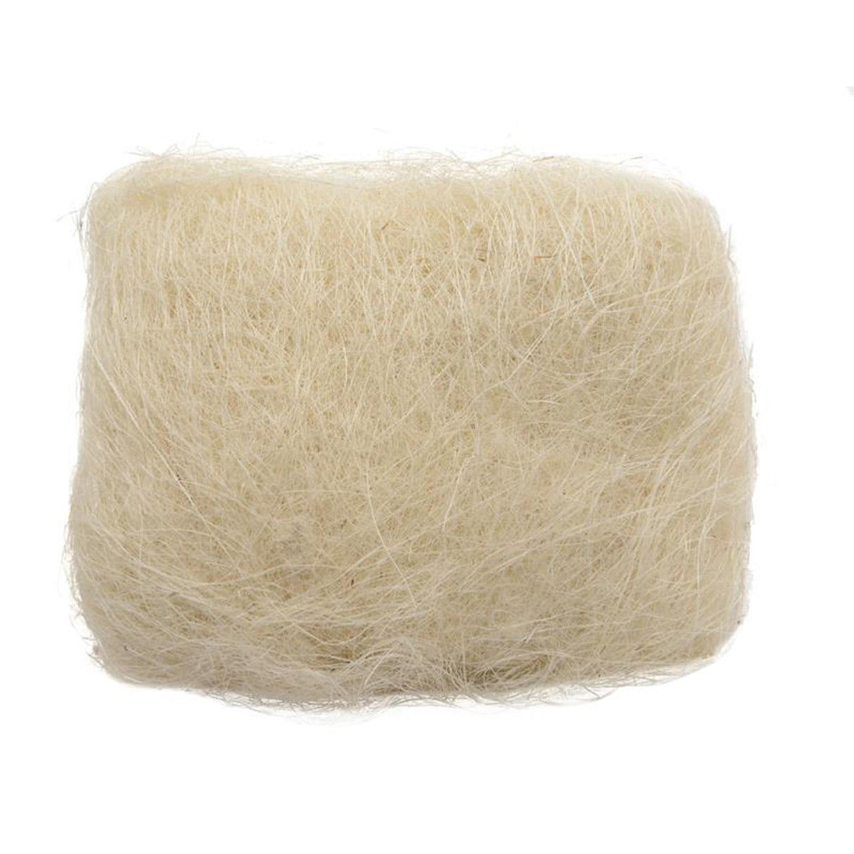 Decoris decoratie sisal l14-h18cm crème