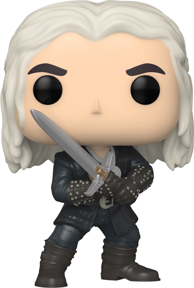 Funko the witcher - pop! tv geralt 9 cm verzamelfiguur - multicolours