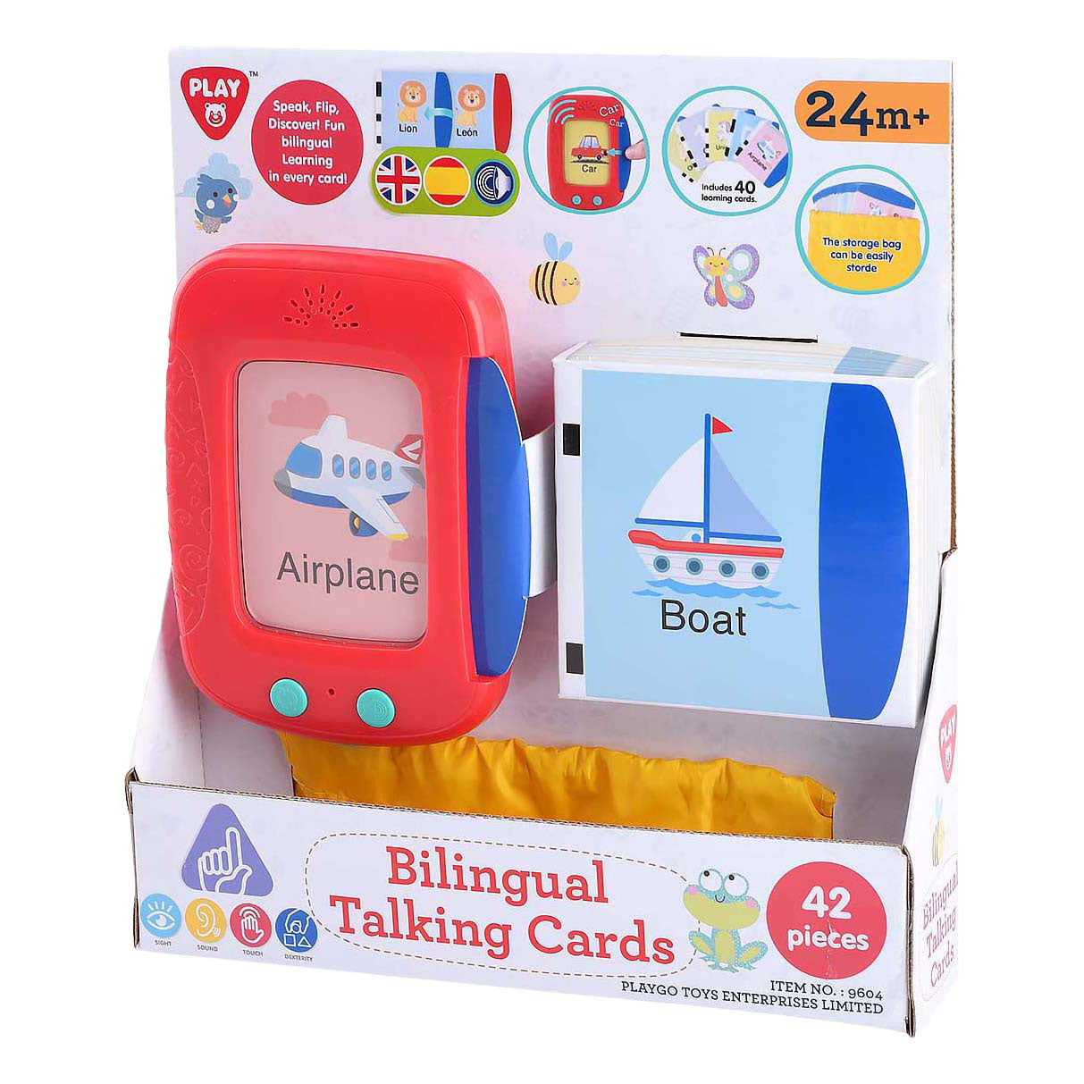 Playgo kaarten met geluid - 42dlg.