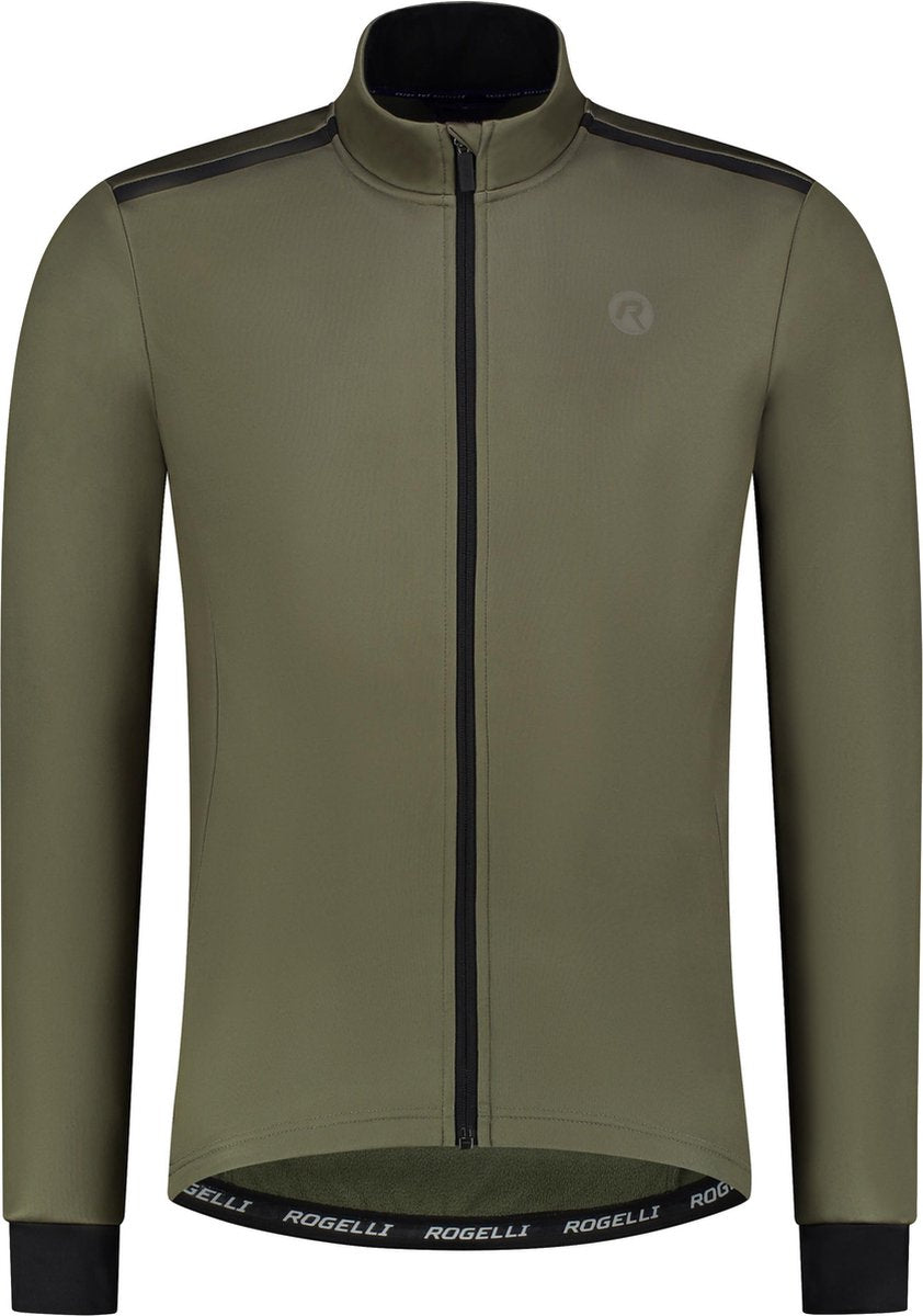Rogelli core fietsjas - winterjack heren - comfort fit - green - maat s