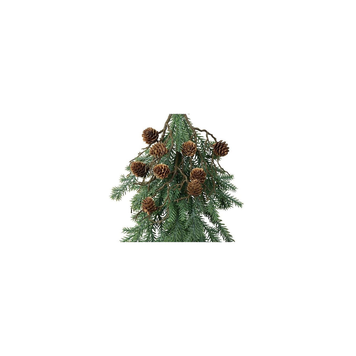Country field countryfield hanger dennenappel picea abies groen kunststof ø8x13cm