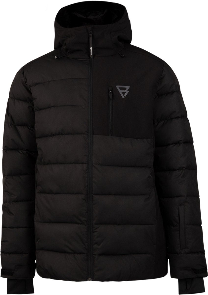 Brunotti stortan heren ski jas| zwart