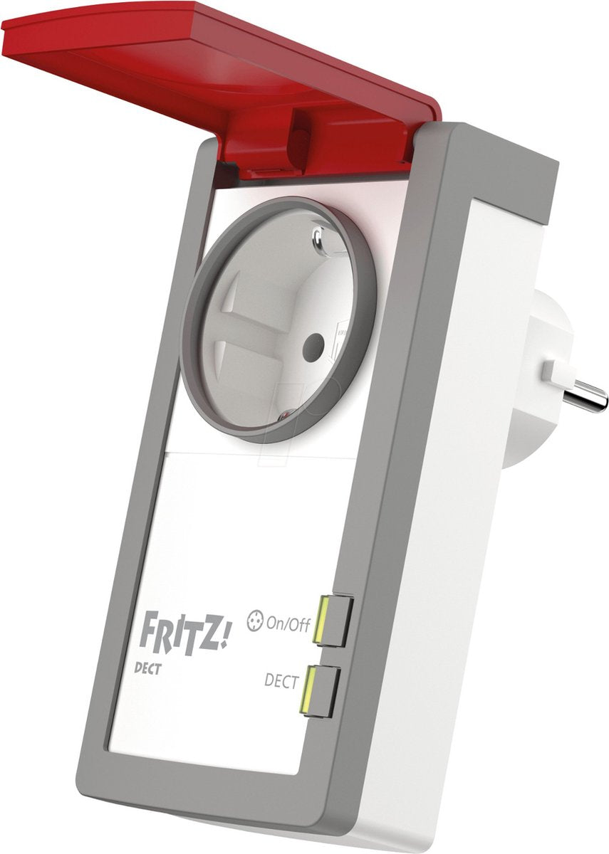 Avm fritz! dect 210 - slimme stekker nederlands stopcontact randaarde binnen en buiten