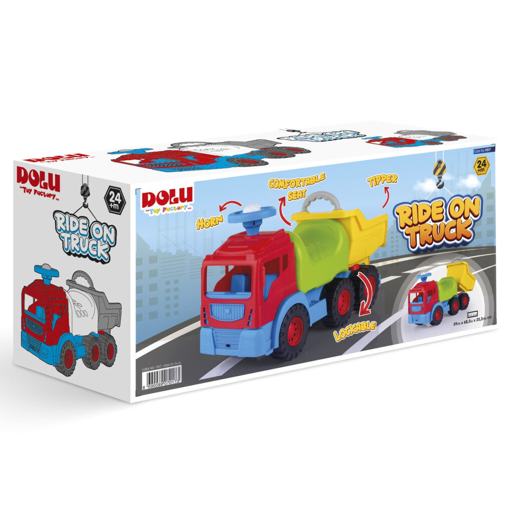 Dolu 7017 ride on dumptruck loopauto