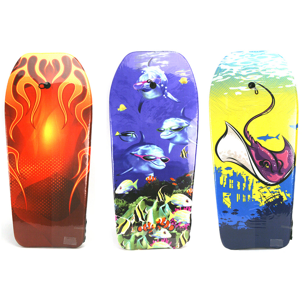 Basic bodyboard met print 104 cm