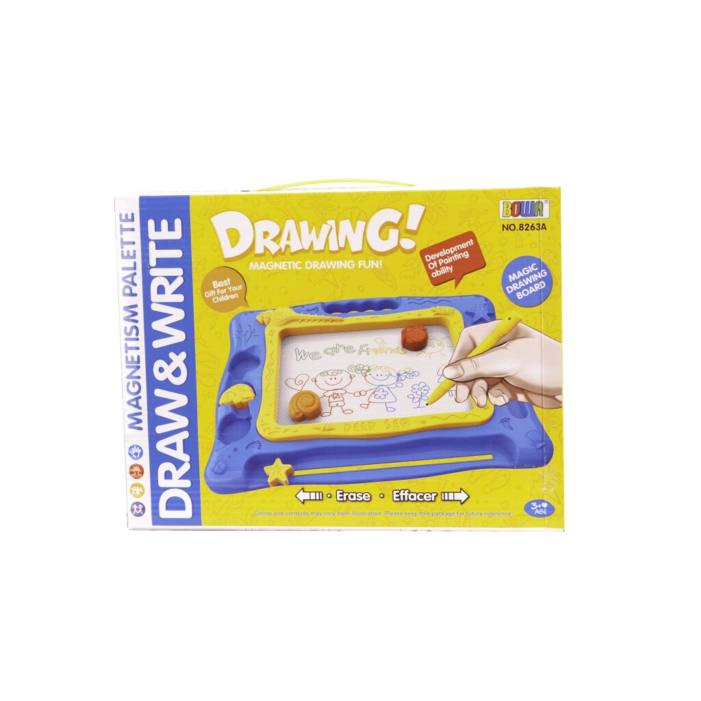 Preskool magnetisch tekenbord - 24,5 x 18,5 cm