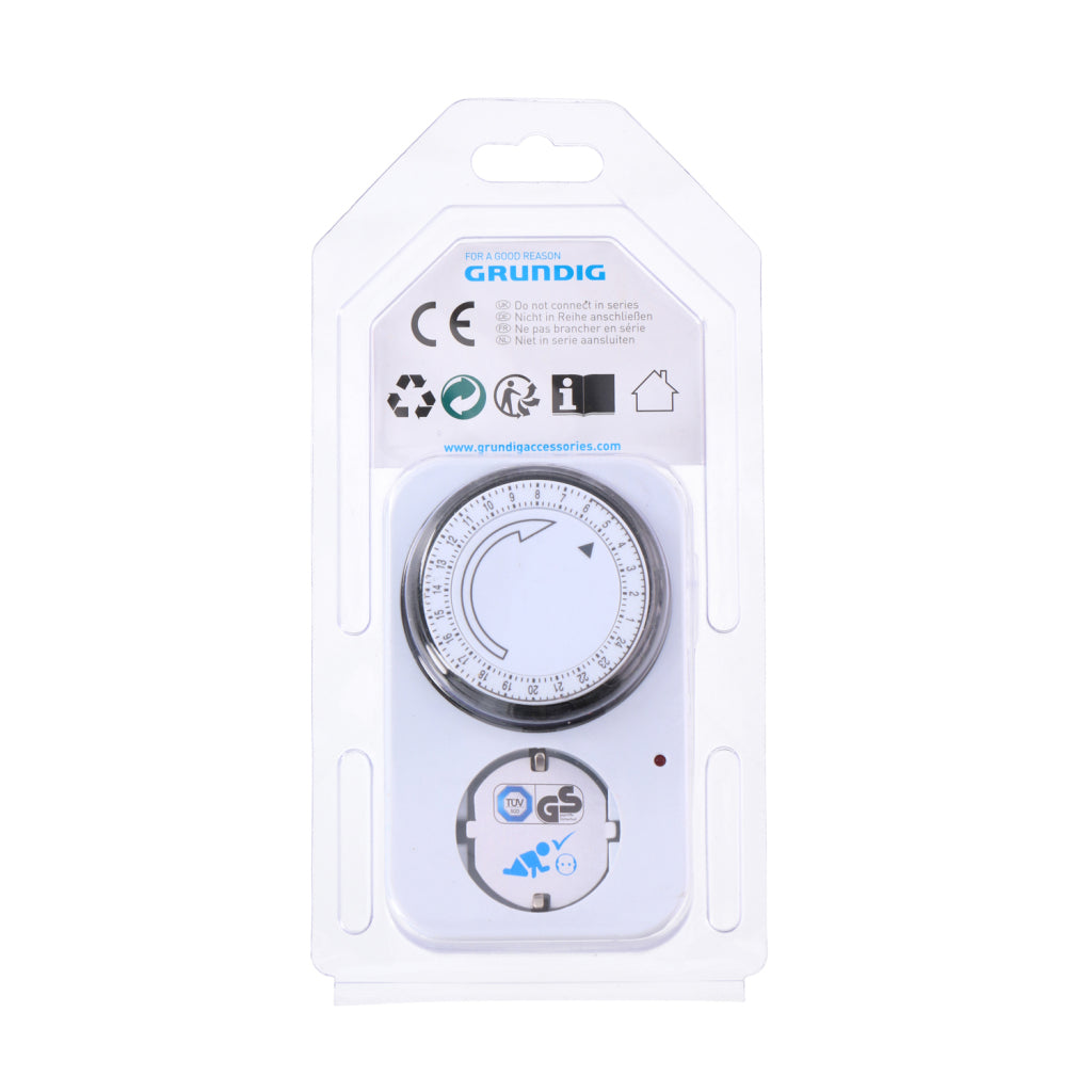 Grundig tijdschakelaar wit