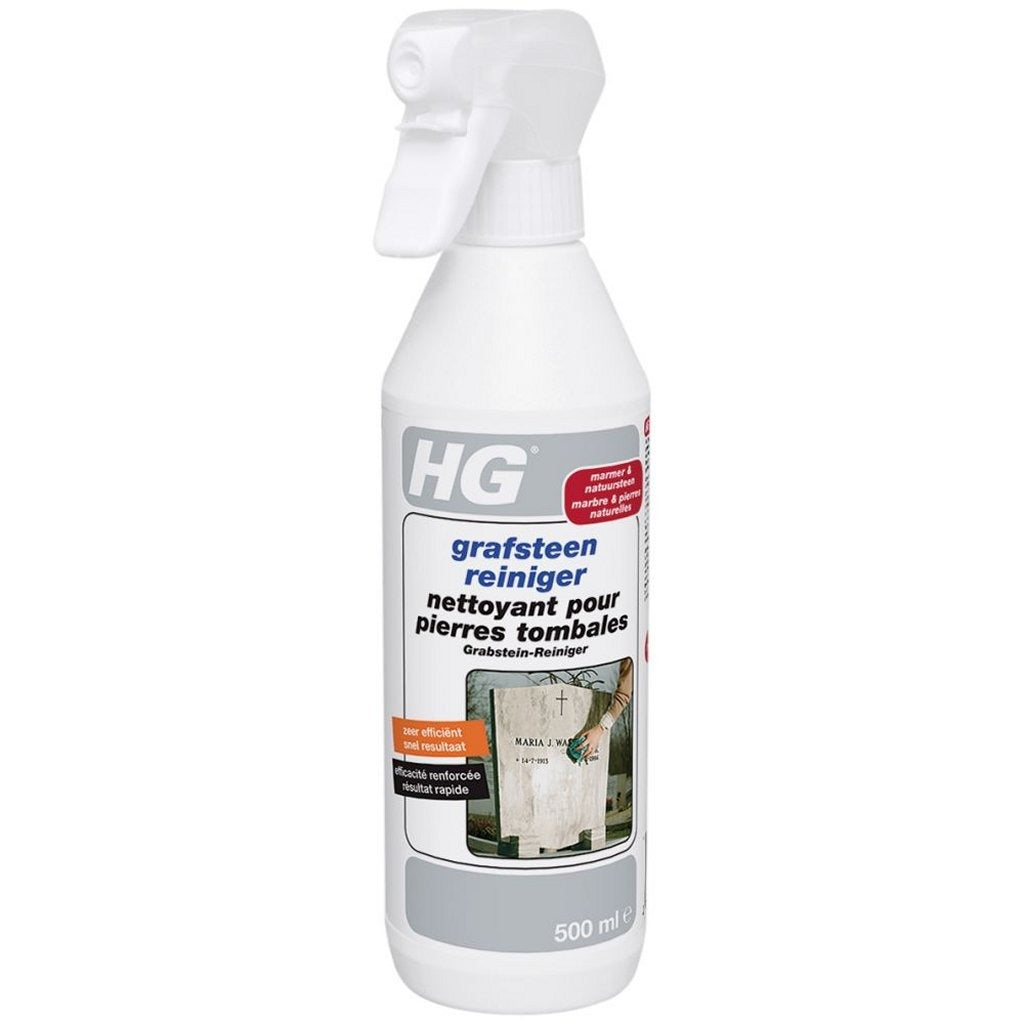 Hg grafsteen reiniger 0.5l