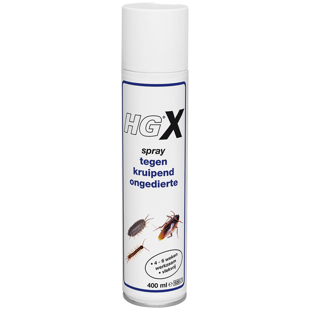 Hg x spray tegen kruipend ongedierte 12910n 400ml