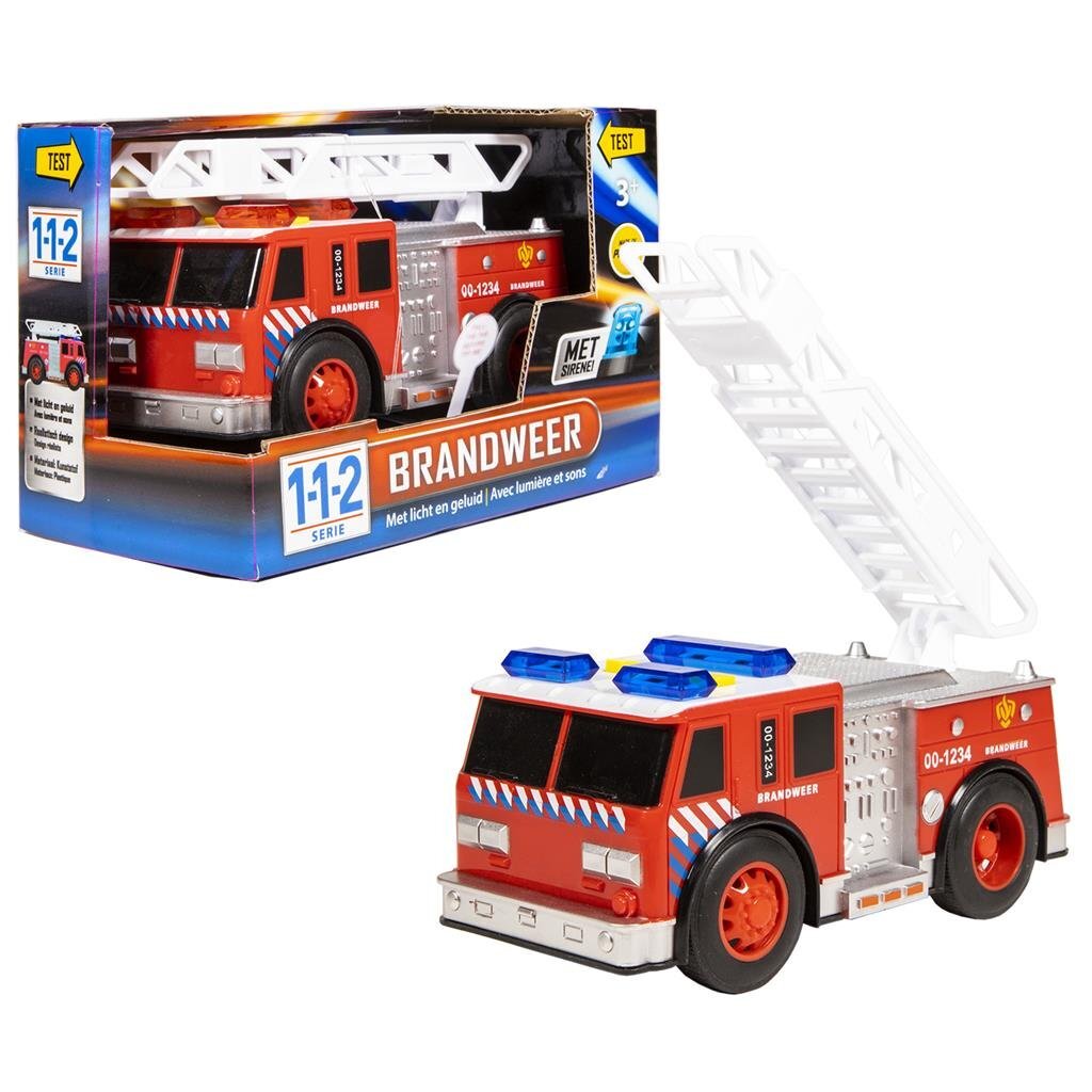 112 rescue racers brandweer met licht en geluid