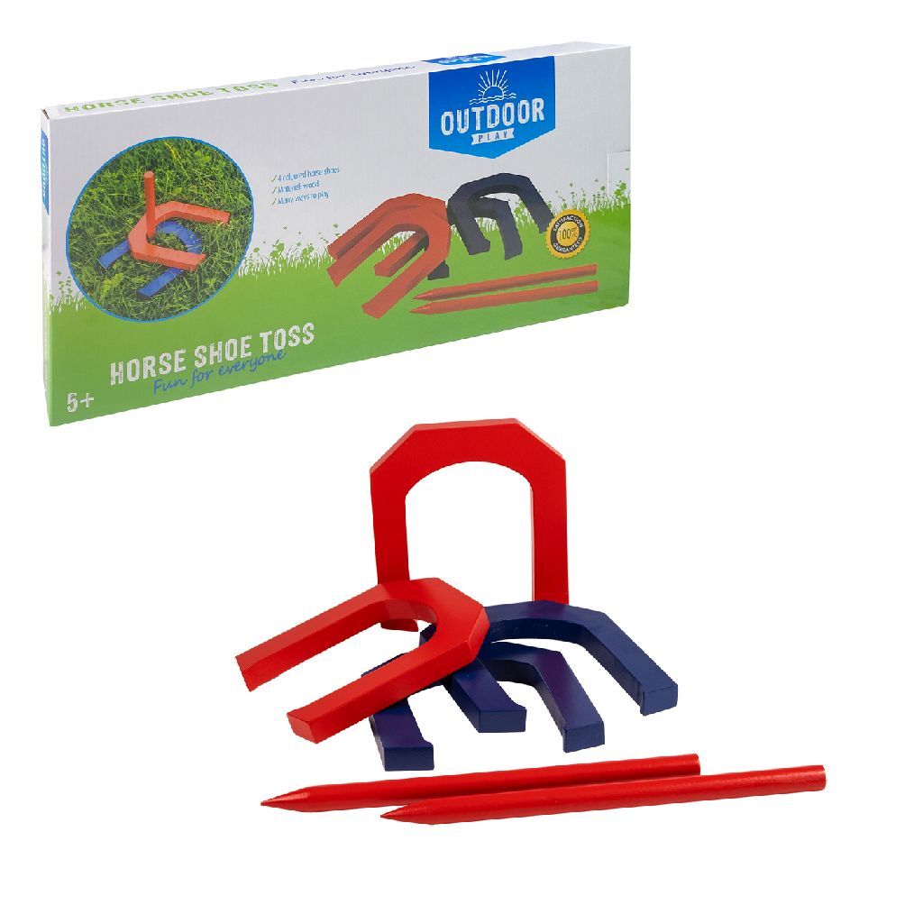 Outdoor play hoefijzer werpen