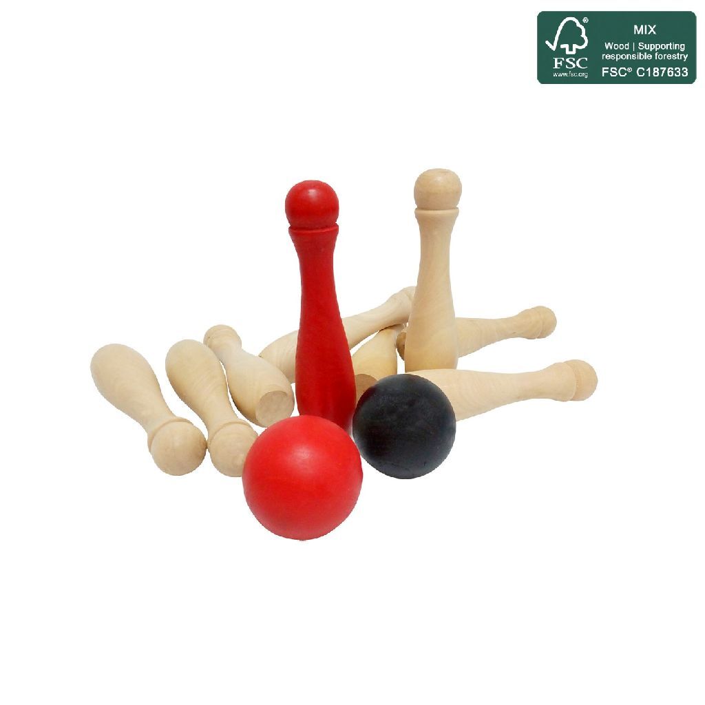 Outdoor play tuin bowlen hout