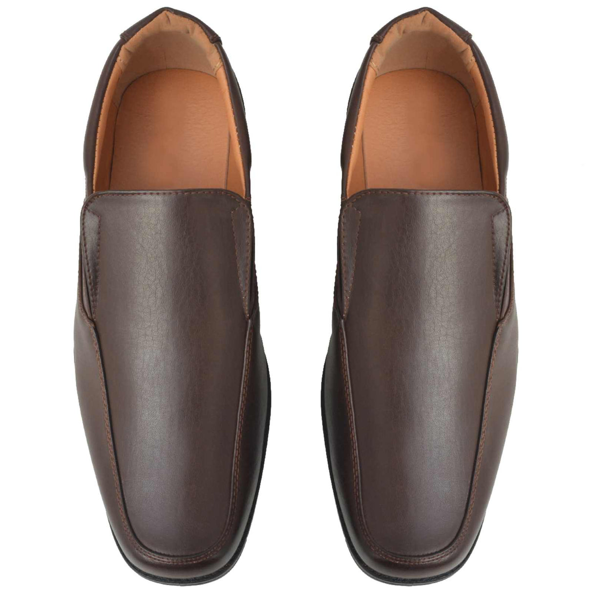Vidaxl schoenen bruin 41 kunstleer