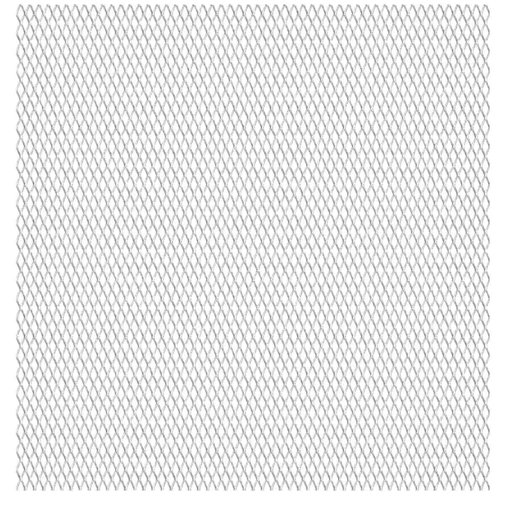 Vidaxl draadhek 50x50 cm 45x20x4 mm roestvrij staal