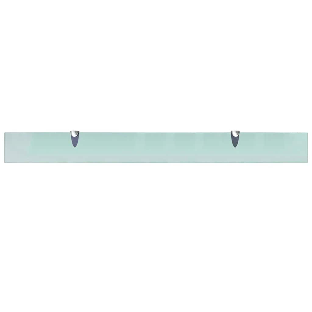 Vidaxl zwevend schap 100x10 cm 8 mm glas