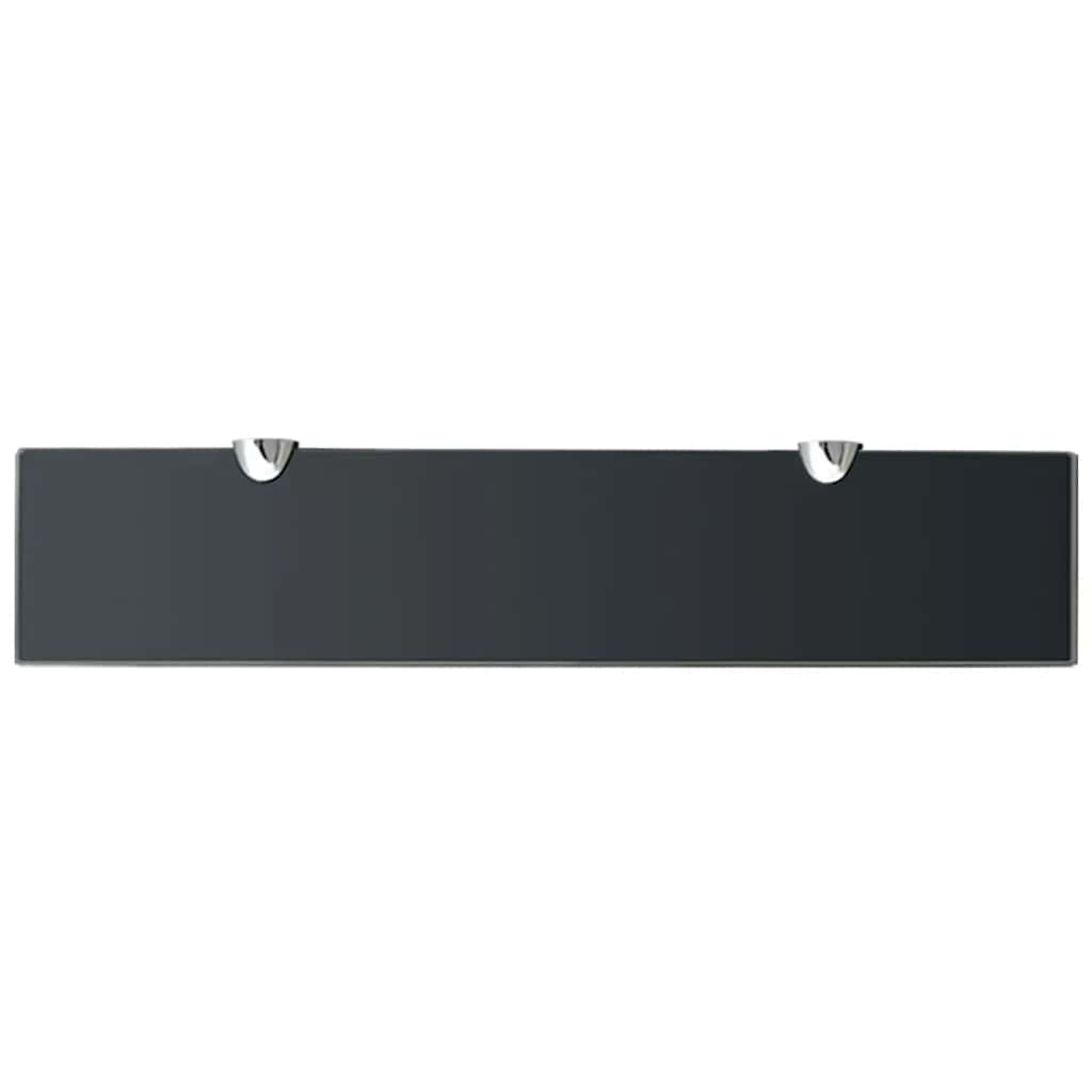 Vidaxl zwevend schap 50x10 cm 8 mm glas