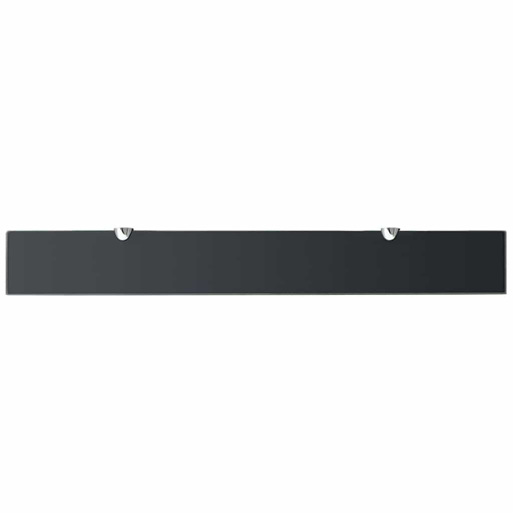 Vidaxl zwevend schap 80x10 cm 8 mm glas