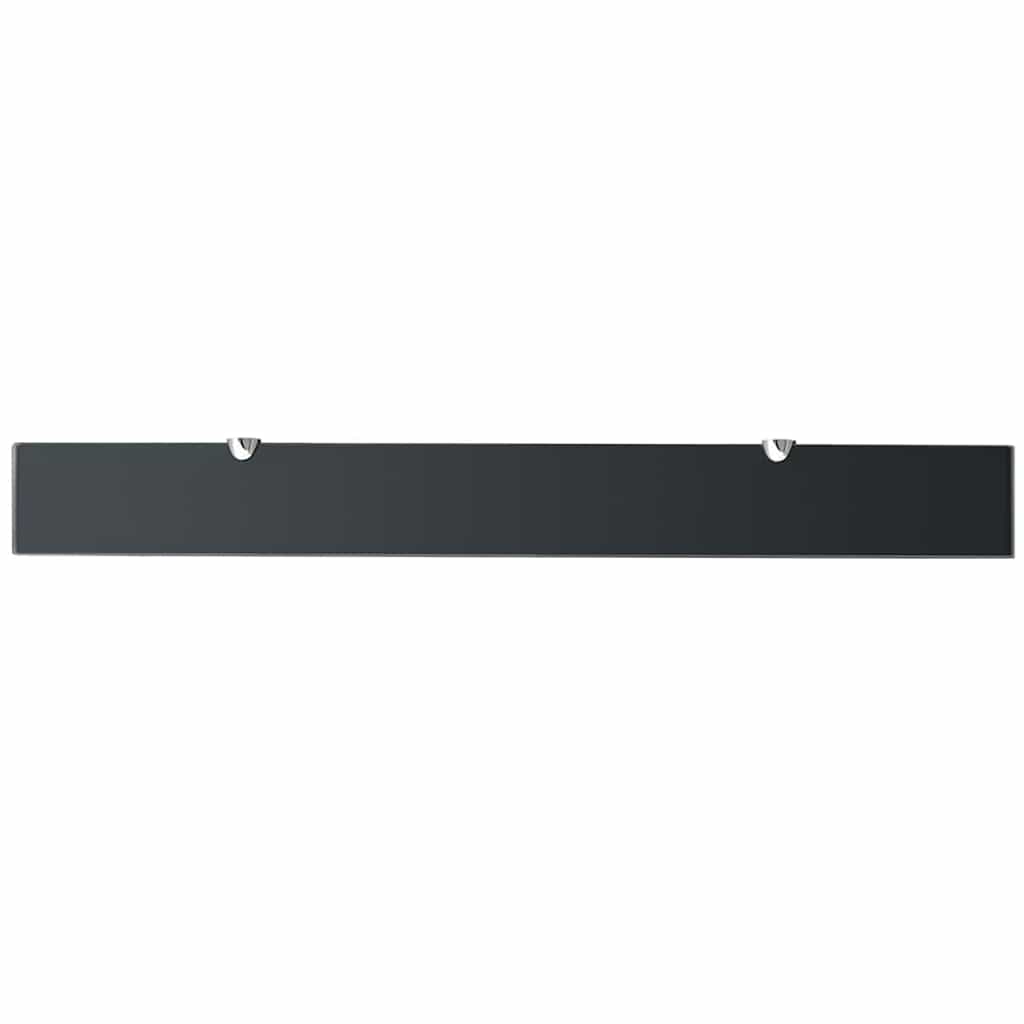 Vidaxl zwevend schap 90x10 cm 8 mm glas