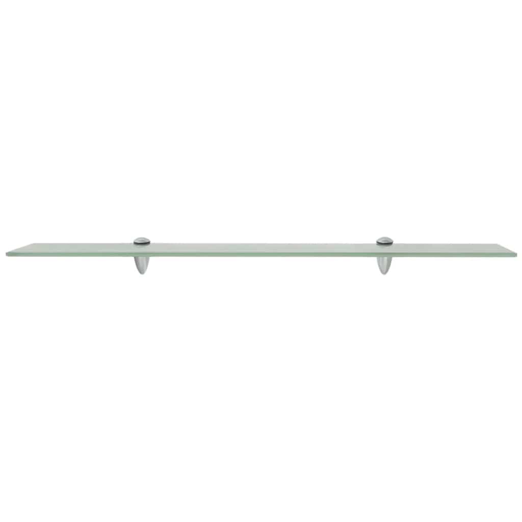 Vidaxl zwevend schap 80x10 cm 8 mm glas