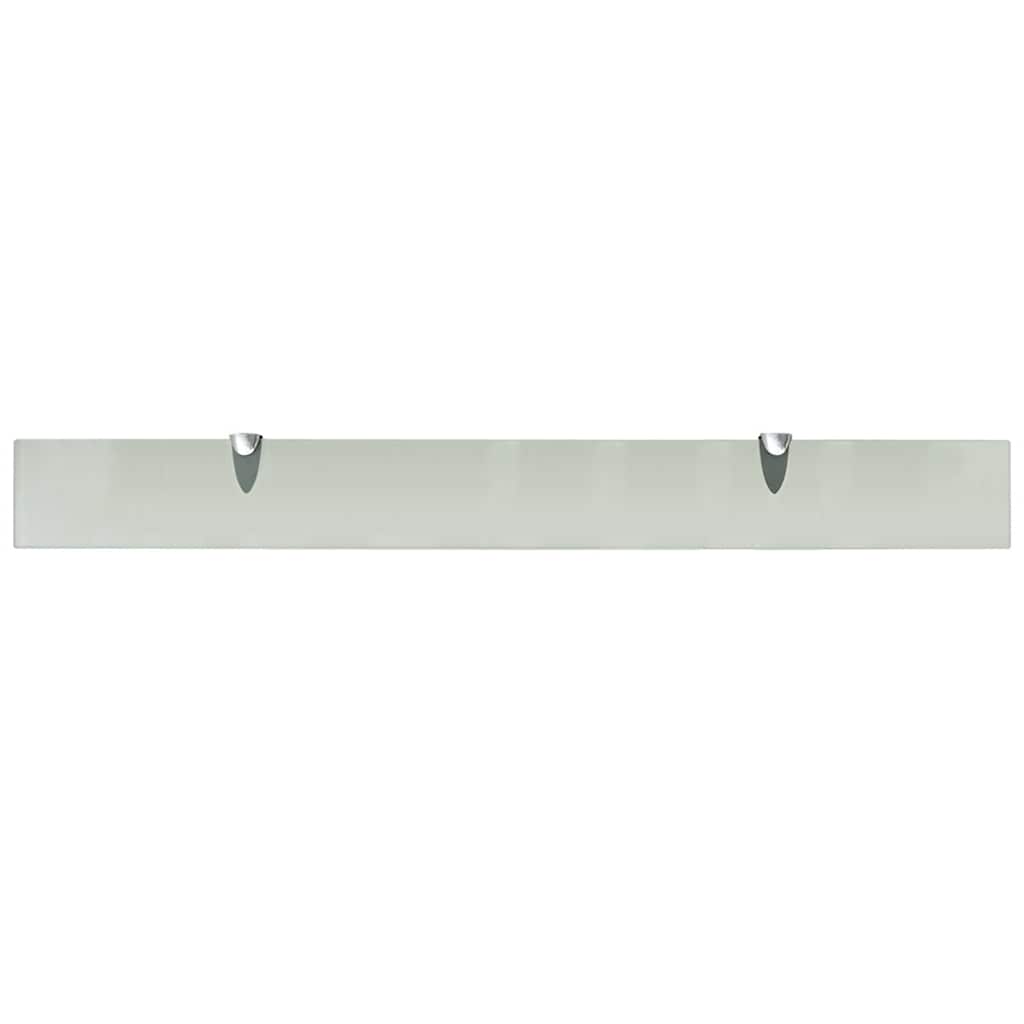 Vidaxl zwevend schap 90x10 cm 8 mm glas