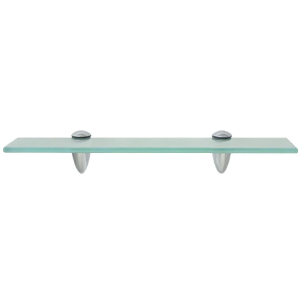Vidaxl zwevend schap 40x20 cm 8 mm glas