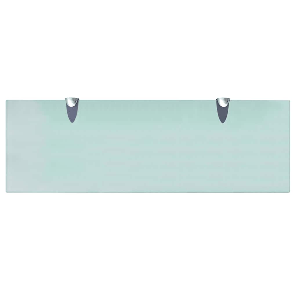 Vidaxl zwevend schap 60x20 cm 8 mm glas