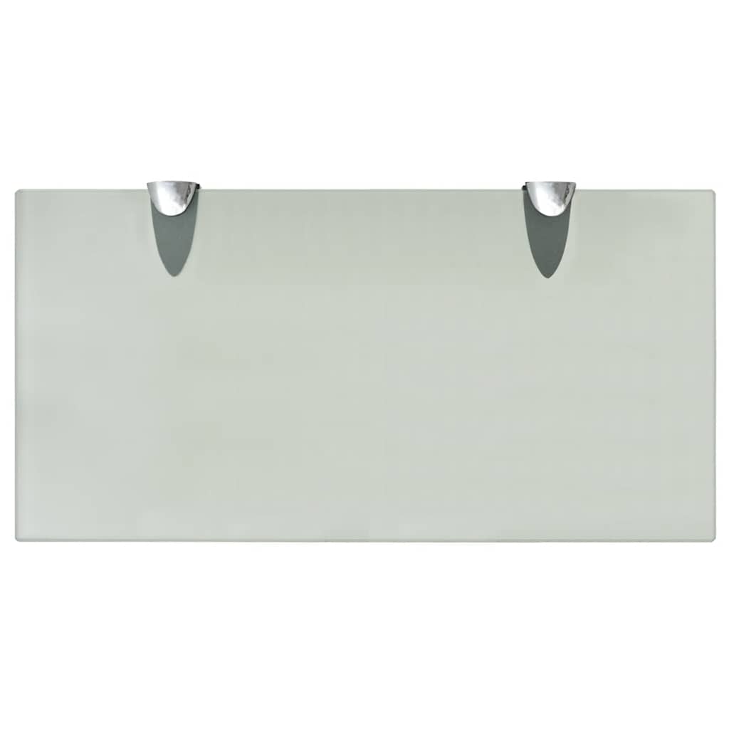 Vidaxl zwevend schap 40x20 cm 8 mm glas