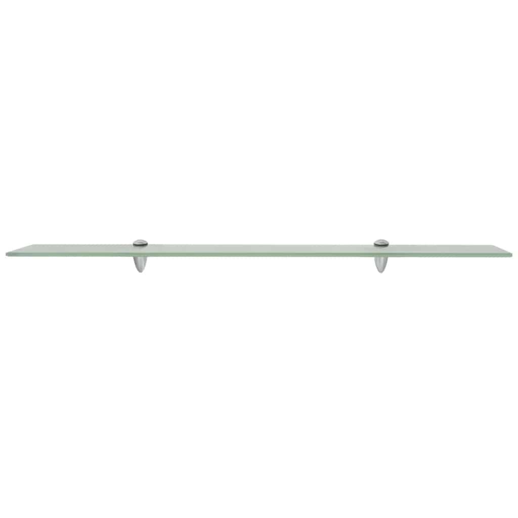 Vidaxl zwevende plank 90x20 cm 8 mm glas