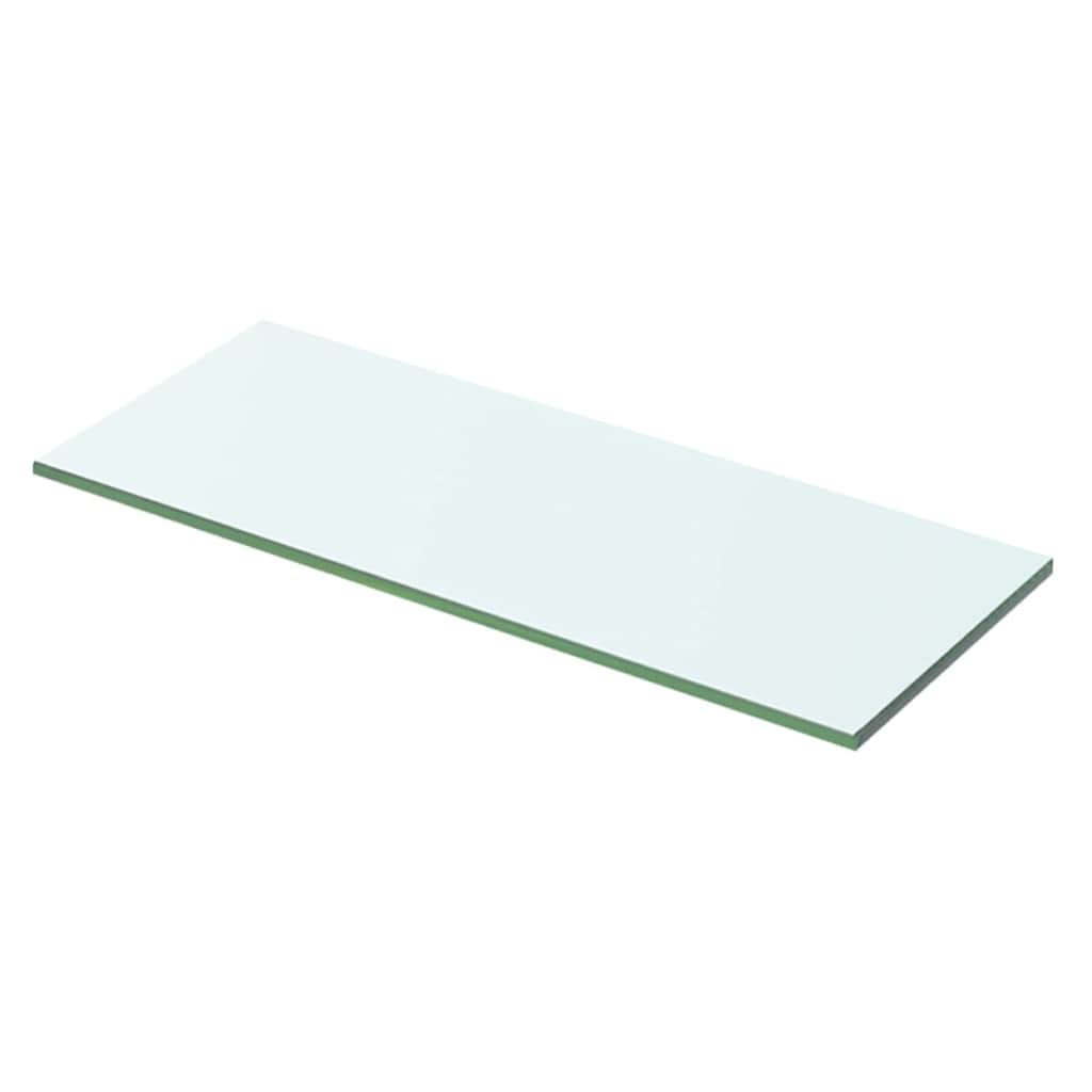 Vidaxl wandschap transparant 50x15 cm glas