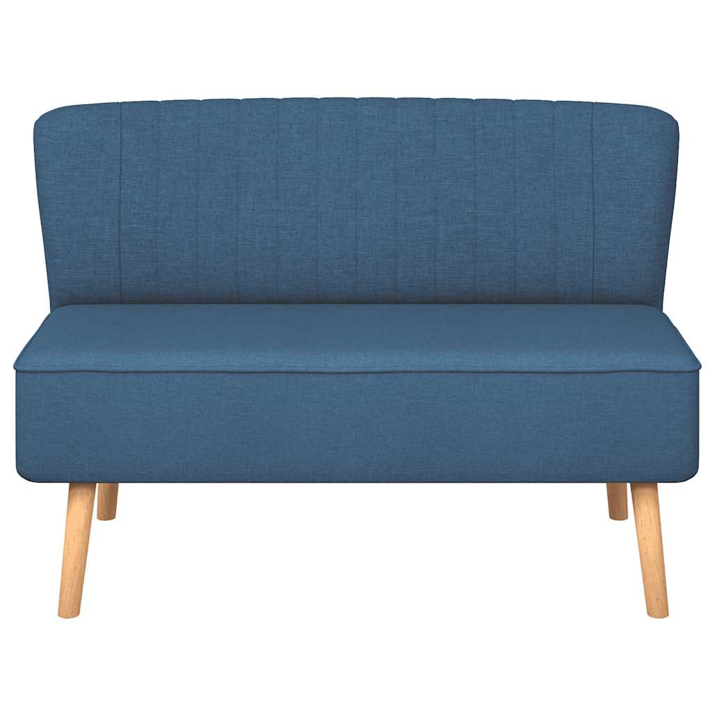 Vidaxl bank 117x55,5x77 cm stof blauw