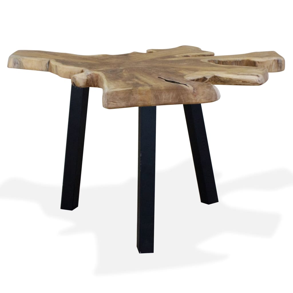 Vidaxl salontafel 80x70x38 cm echt teakhout