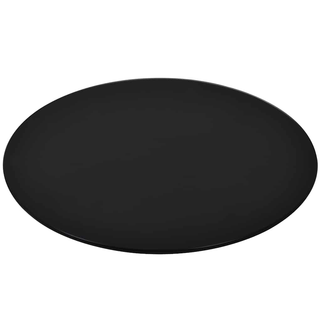Vidaxl tafelblad van gehard glas 800 mm rond