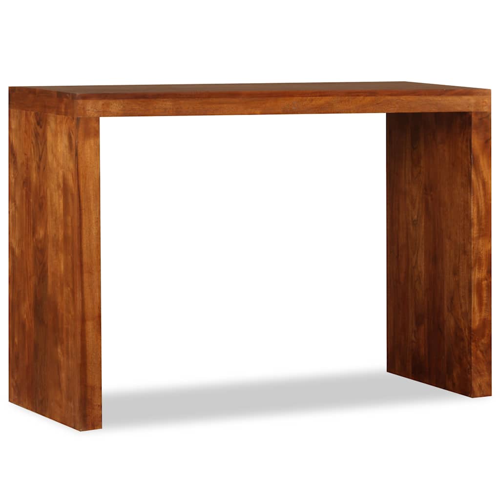 Vidaxl wandtafel 110x40x76 cm hout met honingkleurige afwerking
