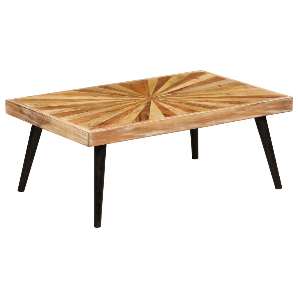 Vidaxl salontafel 90x55x36 cm massief mangohout