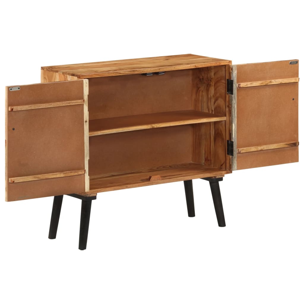 Vidaxl dressoir 85x30x75 cm massief mangohout
