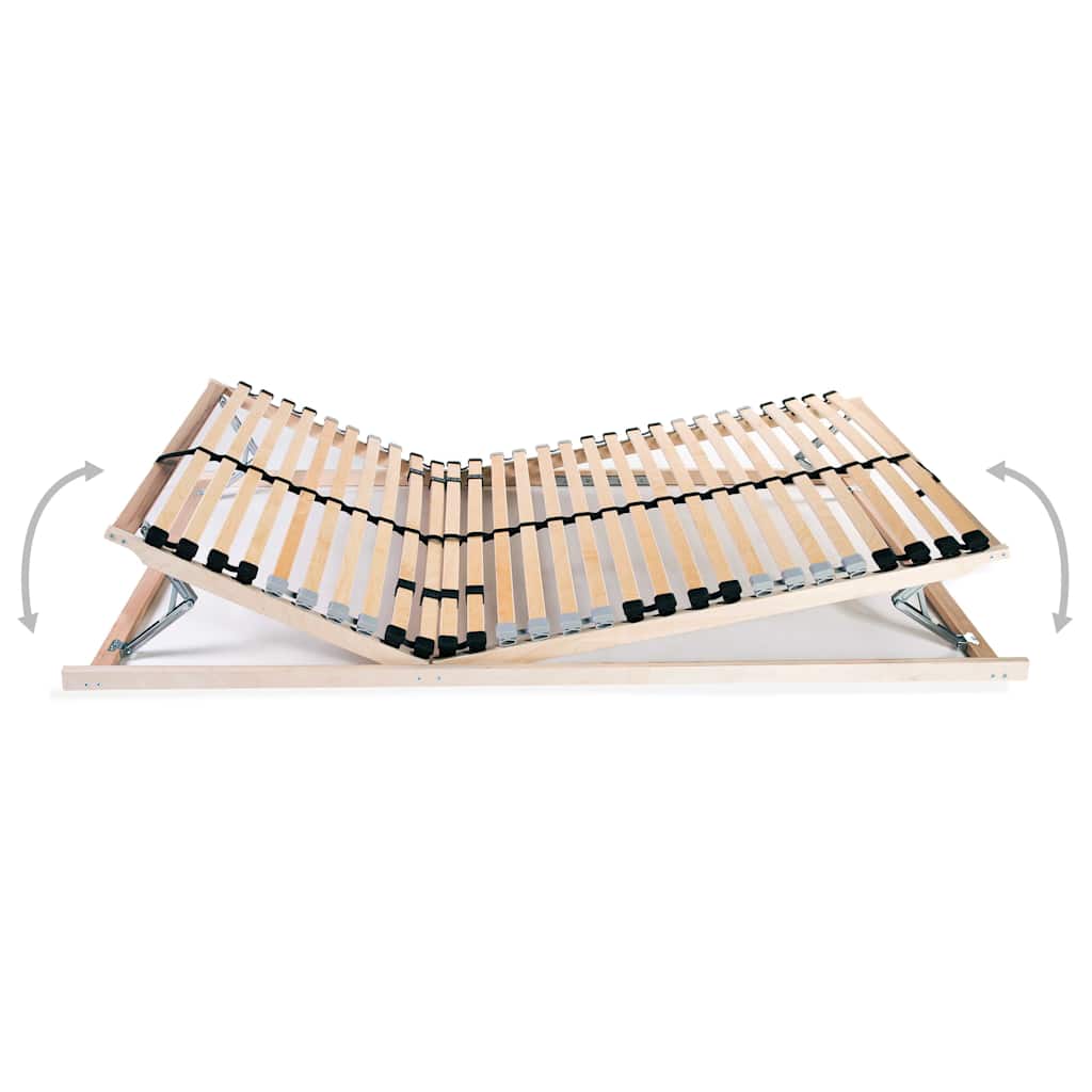 Vidaxl lattenbodem met 28 latten 7 zones 70x200 cm
