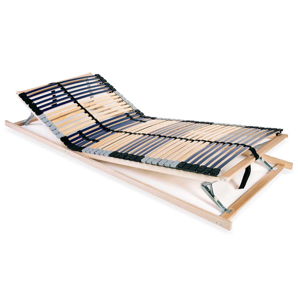 Vidaxl lattenbodem met 42 latten 7 zones 90x200 cm