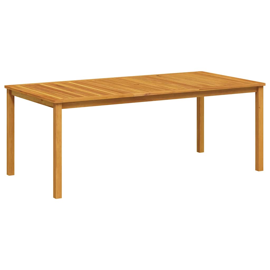 Vidaxl tuintafel 200x100x74 cm massief acaciahout