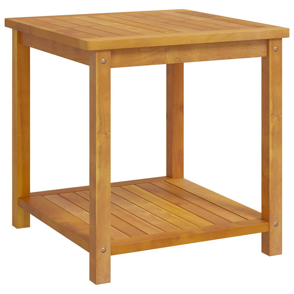 Vidaxl bijzettafel 45x45x45 cm massief acaciahout